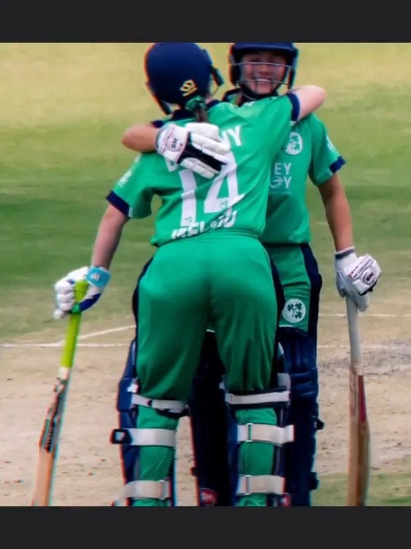 Logo of Amy Hunter – the youngest centurion in international cricket