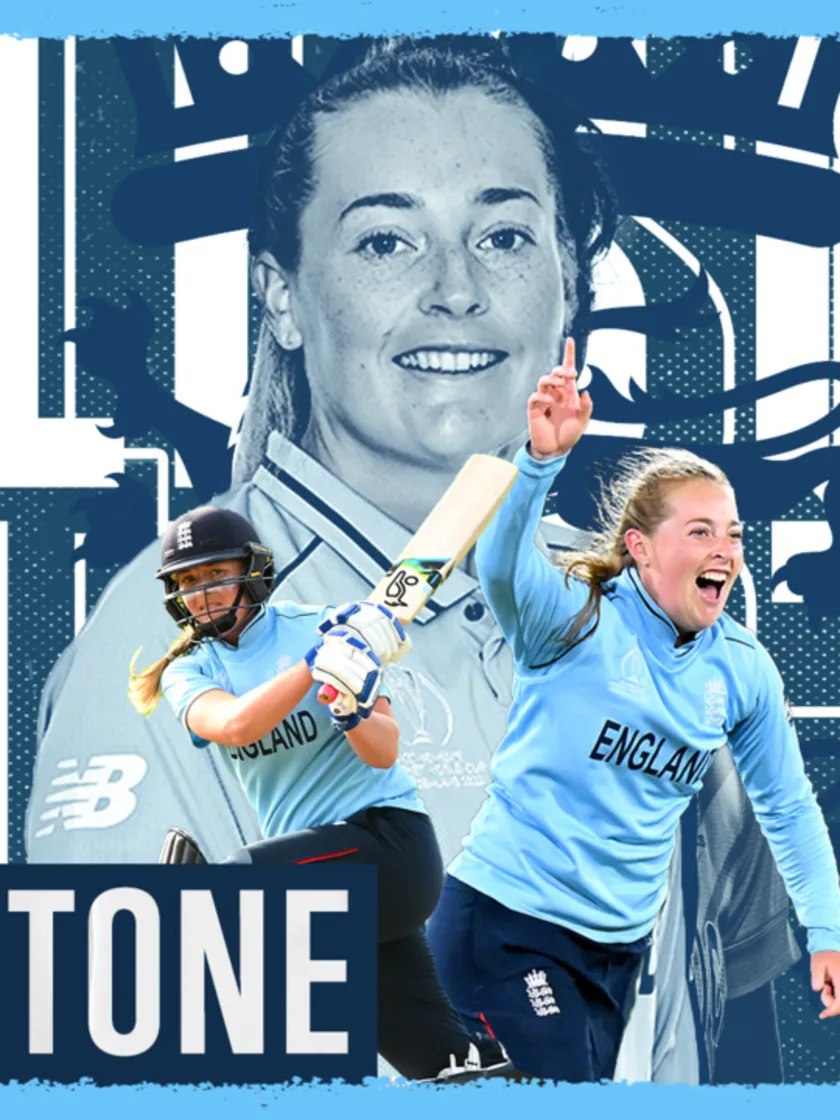 Logo of Sophie Ecclestone | England's dominant spinner | 100% Cricket