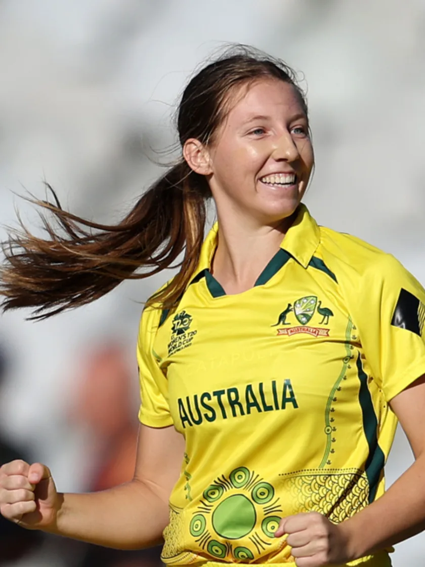 Logo of Darcie Brown reflects on crucial semi-final spell for Australia | Women's T20WC 2023
