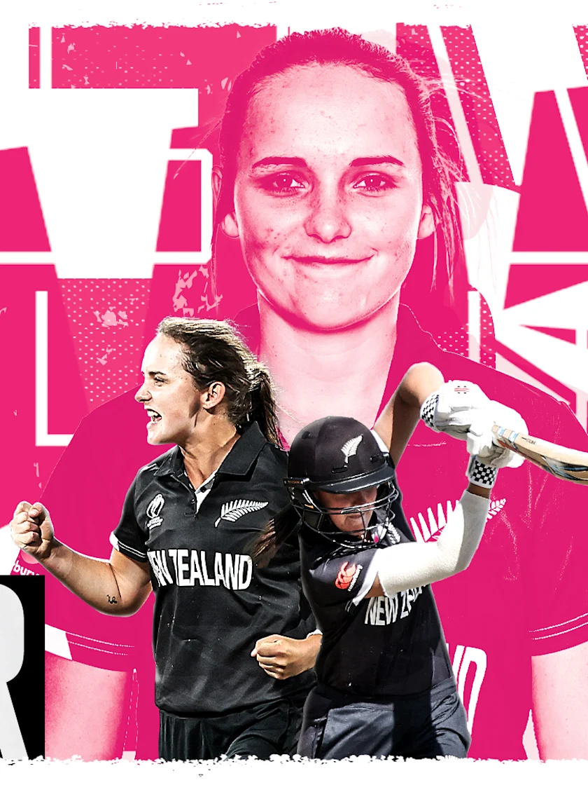 Logo of Amelia Kerr | 100% Cricket