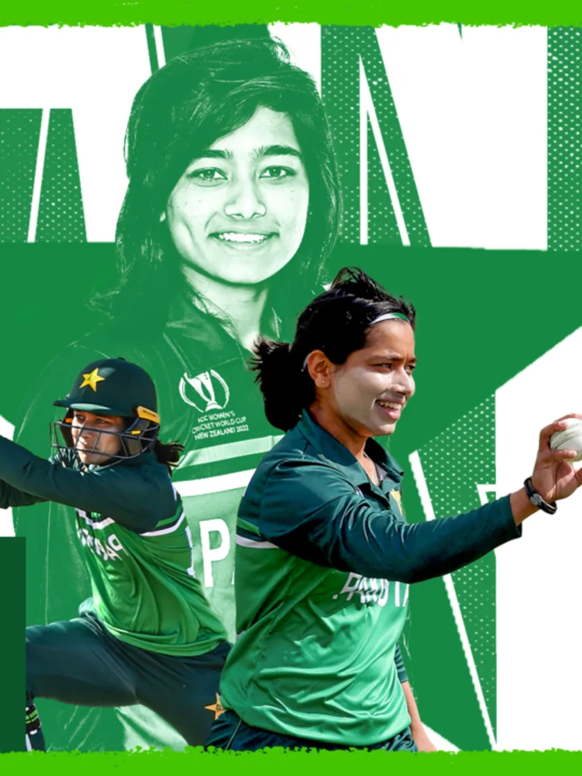 Logo of Fatima Sana | Pakistan's rising sensation | 100% Cricket