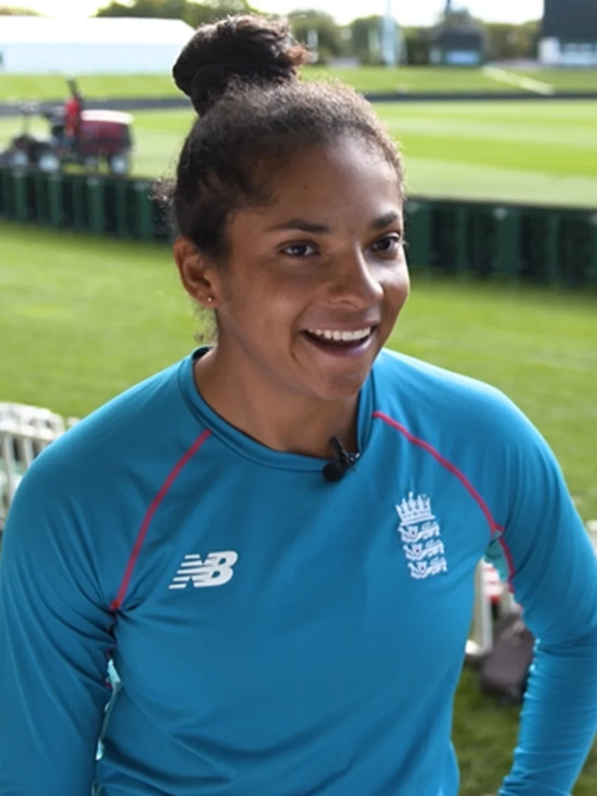 Logo of England’s rising star Sophia Dunkley | CWC22