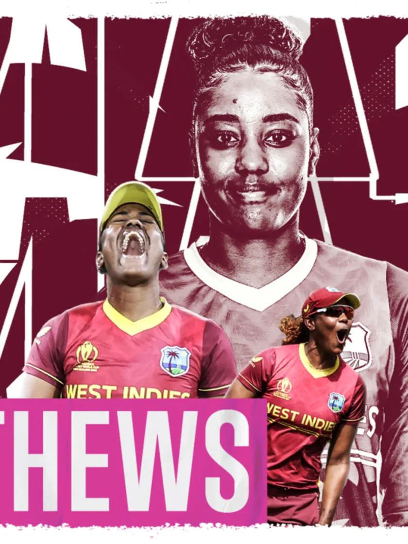 Logo of Hayley Matthews | West Indies' star all-rounder | 100% Cricket