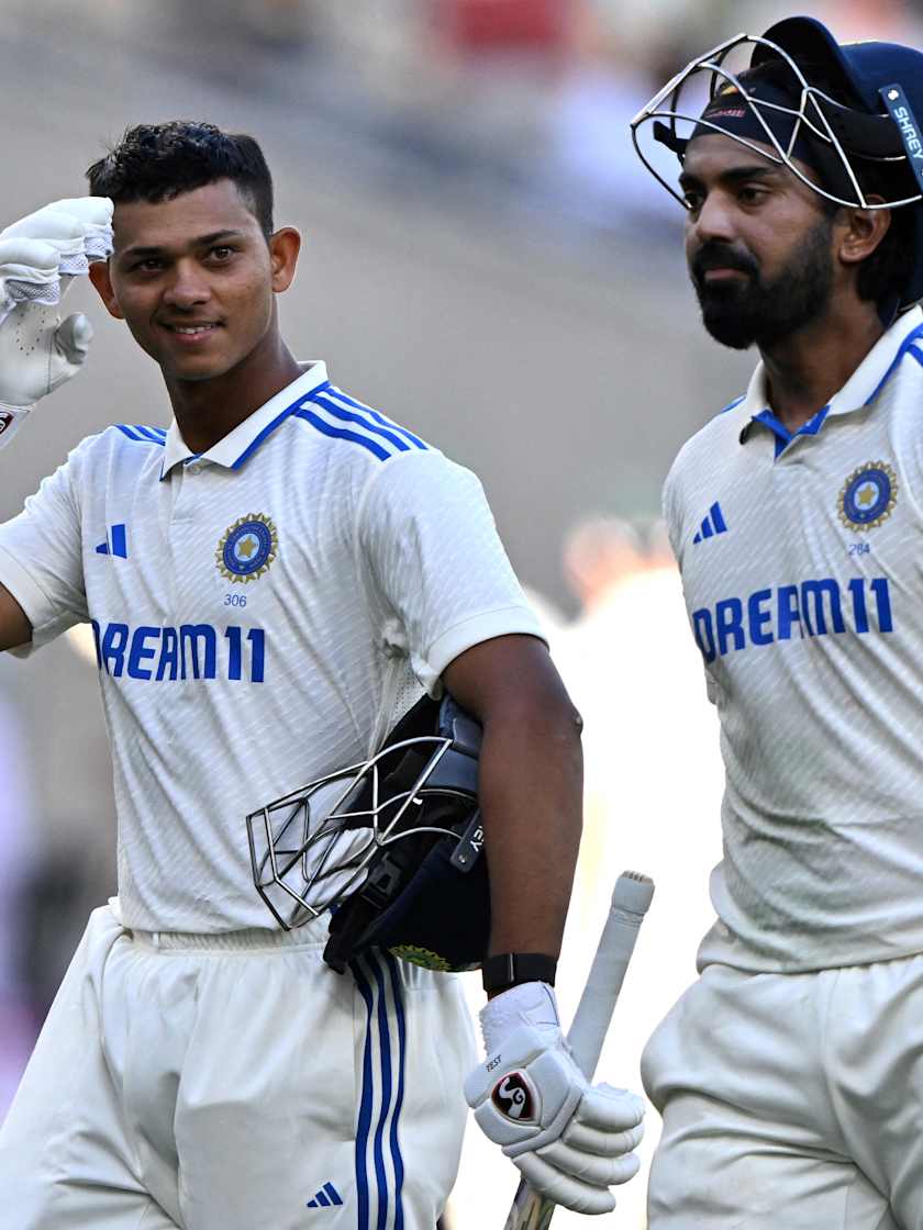 Day 2 report - Jaiswal, Rahul's half-centuries has India in cruise control