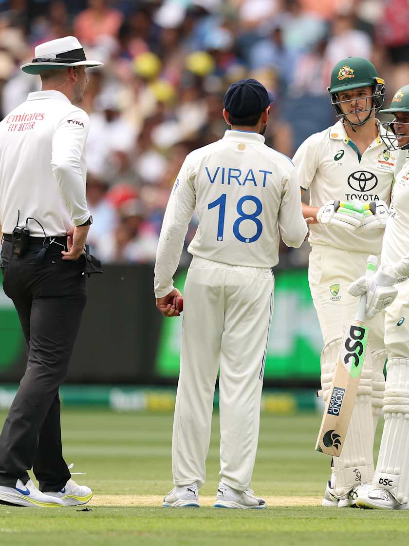 Kohli sanctioned for Konstas incident on Boxing Day