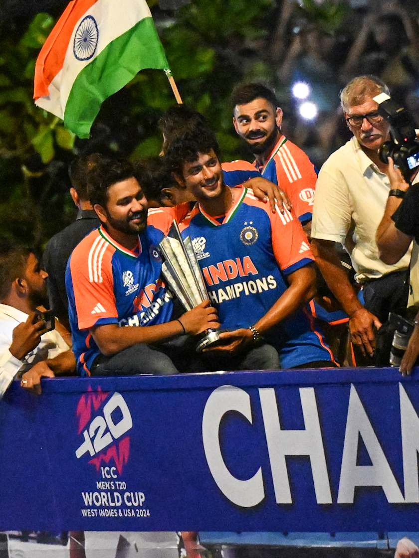 India return to heroes’ welcome following T20 World Cup triumph